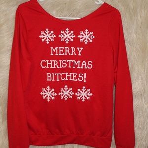 Humorous Christmas Sweatshirt